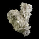 Apophyllite on stalagtitic chalcedony ~ height 15cm,