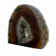 Agate Cut Base slice,  Natural with crystal centre ~12cm