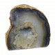 Agate Cut Base slice, Natural with Crystal centre ~9cm