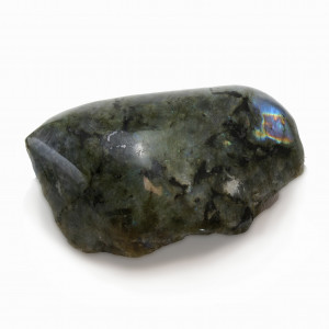 Labradorite, semi-polished pebble, ~14cm
