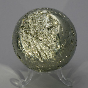 Pyrite Sphere, ~ 63mm dia.