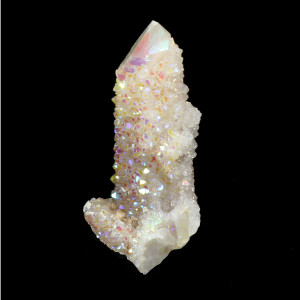 Aura Cactus/Spirit Quartz ~ 58mm long