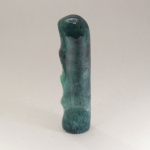 Rainbow Fluorite Massage Wand with grip ~ 10cm in length