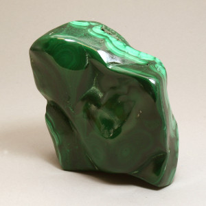 Malachite, semi-polished ~10cm