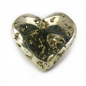 Pyrite Heart, ~54mm wide