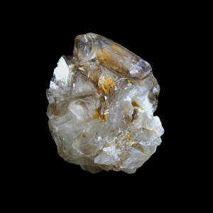 Elestial Quartz, natural, unpolished ~ 8cm