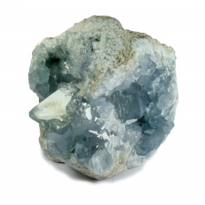 Celestite cluster, ~ 95mm tall