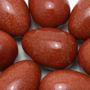 Egg, Goldstone - Red