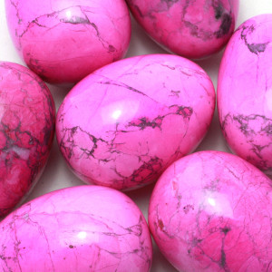 Egg, Howlite - Pink