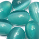 Egg, Cat's Eye - Turquoise