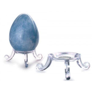Egg Stand, Plastic, Clear, Bag of 25
