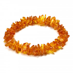 Gemchip Bracelet, Amber