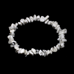 Gemchip Bracelet, Howlite