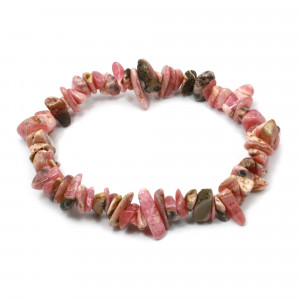 Gemchip Bracelet, Rhodochrosite