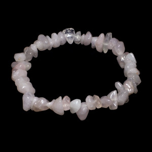 Gemchip Bracelet, Rose Quartz