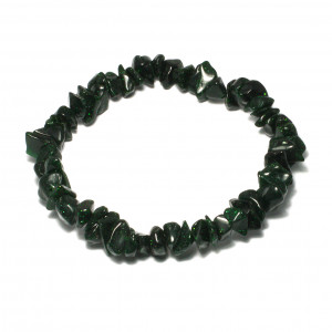 Gemchip Bracelet, Goldstone - Green