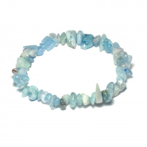 Gemchip Bracelet, Aquamarine