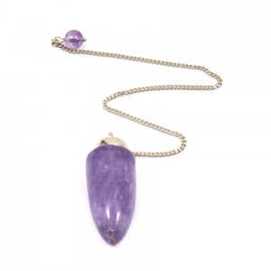 Pendulum, Long Drop, Amethyst
