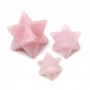 Merkaba, Rose Quartz - Medium, 20mm