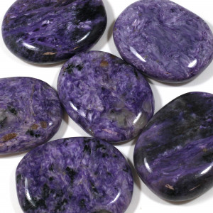 Mini Massage Stone, Charoite