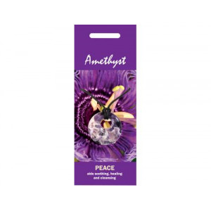 NG41  Nature Agogo, 5pc  - Amethyst ( Peace )