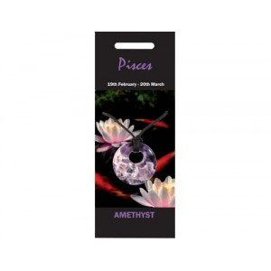 NZ42  Nature Agogo, 5pc  - Amethyst ( Pisces )