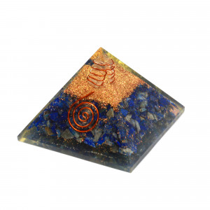 Lapis Lazuli & Copper Quartz Orgonite~50mm