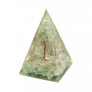 Amazonite Tree Of Life Orgonite ~100mm