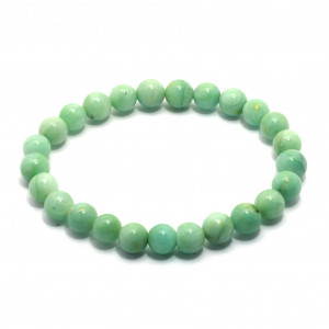 Round Bead Bracelet, Amazonite, 8mm