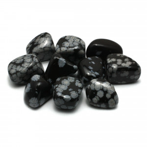 Obsidian - Snowflake, 0.5Kg