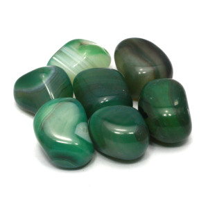Agate - Coloured, Green, (large), 0.5Kg