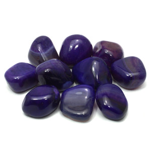 Agate - Coloured, Purple, 0.5Kg