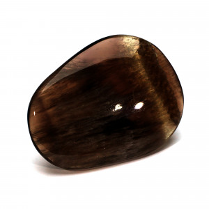 Fluorite - Smoky, Smooth Stone