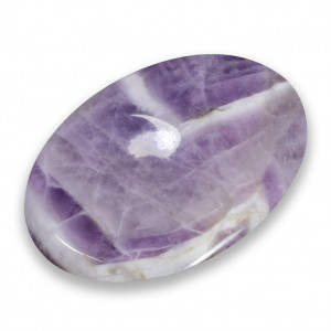 Thumbstone, Amethyst - Chevron