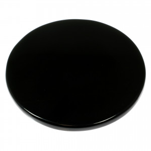 Black Obsidian Scrying Mirror, 100-110mm