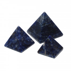 Pyramid, Sodalite, Small, ~30mm
