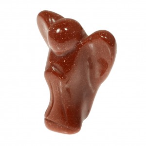 Angel,  Small, Goldstone - Red