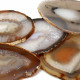 Agate Slice, A4 size ~ 100mm, Bag of 5 - Natural