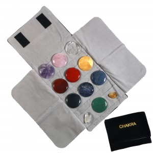 12pc. Chakra Set with Pouch (Large)