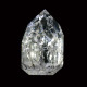 Fire & Ice Quartz, polished point ~ 67mm tall