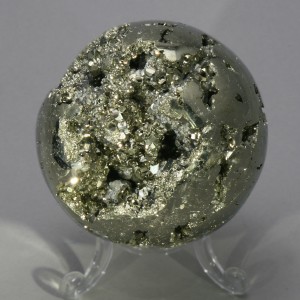 Pyrite Sphere, ~ 64mm dia.