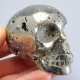 Pyrite Skull, ~82mm deep