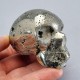 Pyrite Skull, ~78mm deep