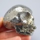 Pyrite Skull, ~74mm deep