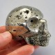 Pyrite Skull, ~76mm deep