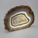 Agate Cut Base slice, natural with Crystal Centre  ~17cm