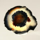 Agate Thin Slice, Natural ~ 15cm with Gift Box + stand