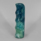 Fluorite Massage Wand with hand Grip ~ 10cm in length