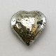 Pyrite Heart, ~52mm wide