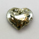 Pyrite Heart, ~56mm wide